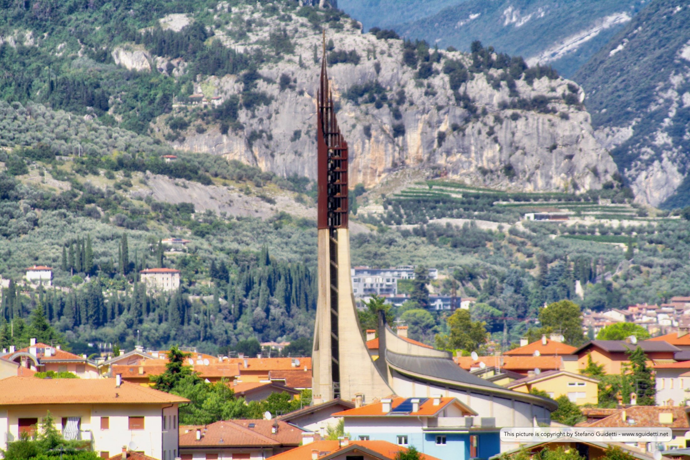Panorama dalla cima della Torre Apponale