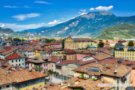 Panorama dalla cima della Torre Apponale